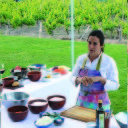 Clase de cocina con Juliana, cena con Emilia.